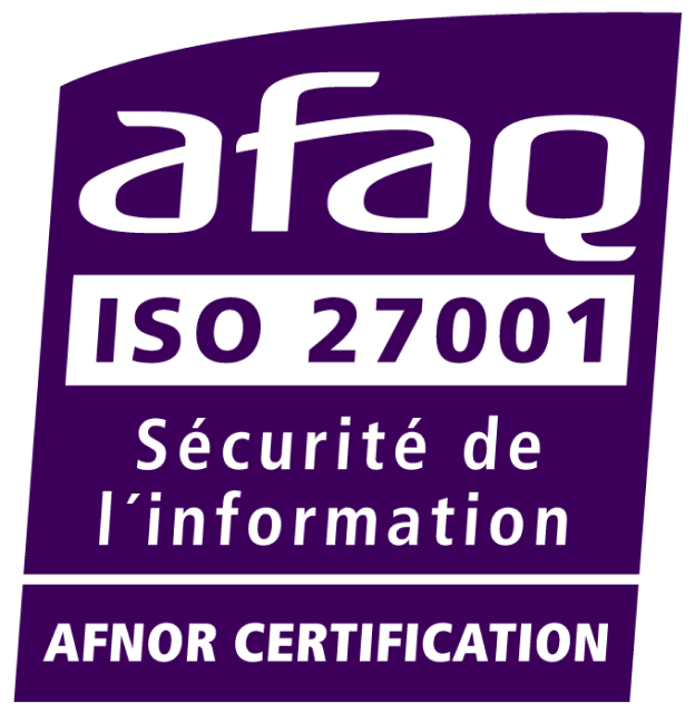 ISO 27001 Logo: AFAQ 27001